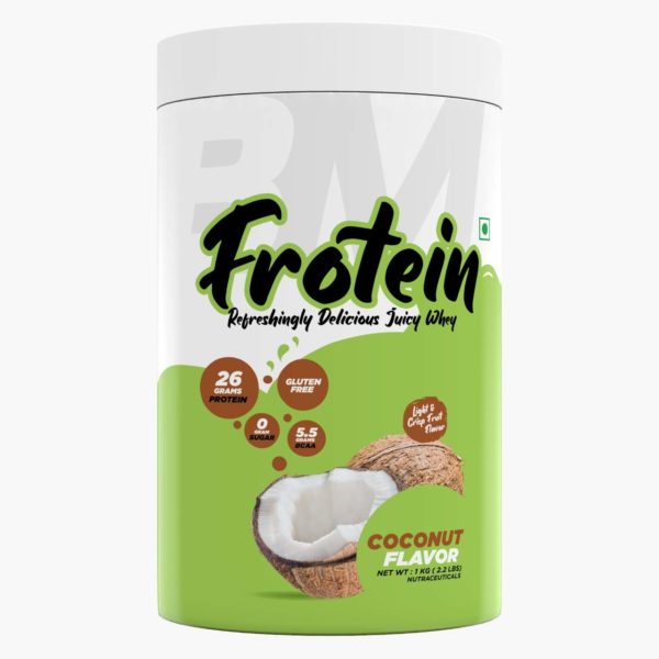 Bigmuscles Nutrition Frotein 1Kg,30 Serving (Coconut)