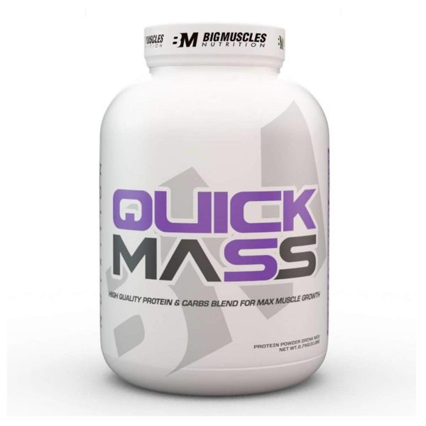Bigmuscles Nutrition Quick Mass 6 Lbs (Strawberry Twirl)