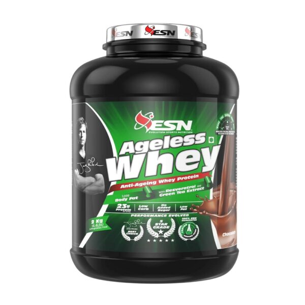 ESN Lifestyle Ageless Whey 4.4 Lbs 2kg (Chocolate)