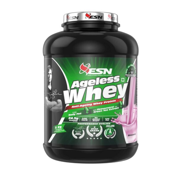 ESN Lifestyle Ageless Whey 4.4 Lbs 2kg (Strawberry)