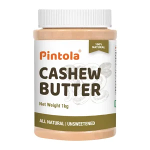 Pintola All Natural Cashew Butter 1Kg (Unsweetened)