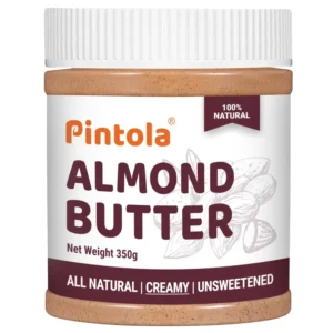 Pintola Almond Butter Creamy 350g (Unsweetened)