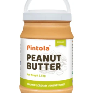 Pintola Organic Peanut Butter Creamy 2.5kg (Unsweetened)